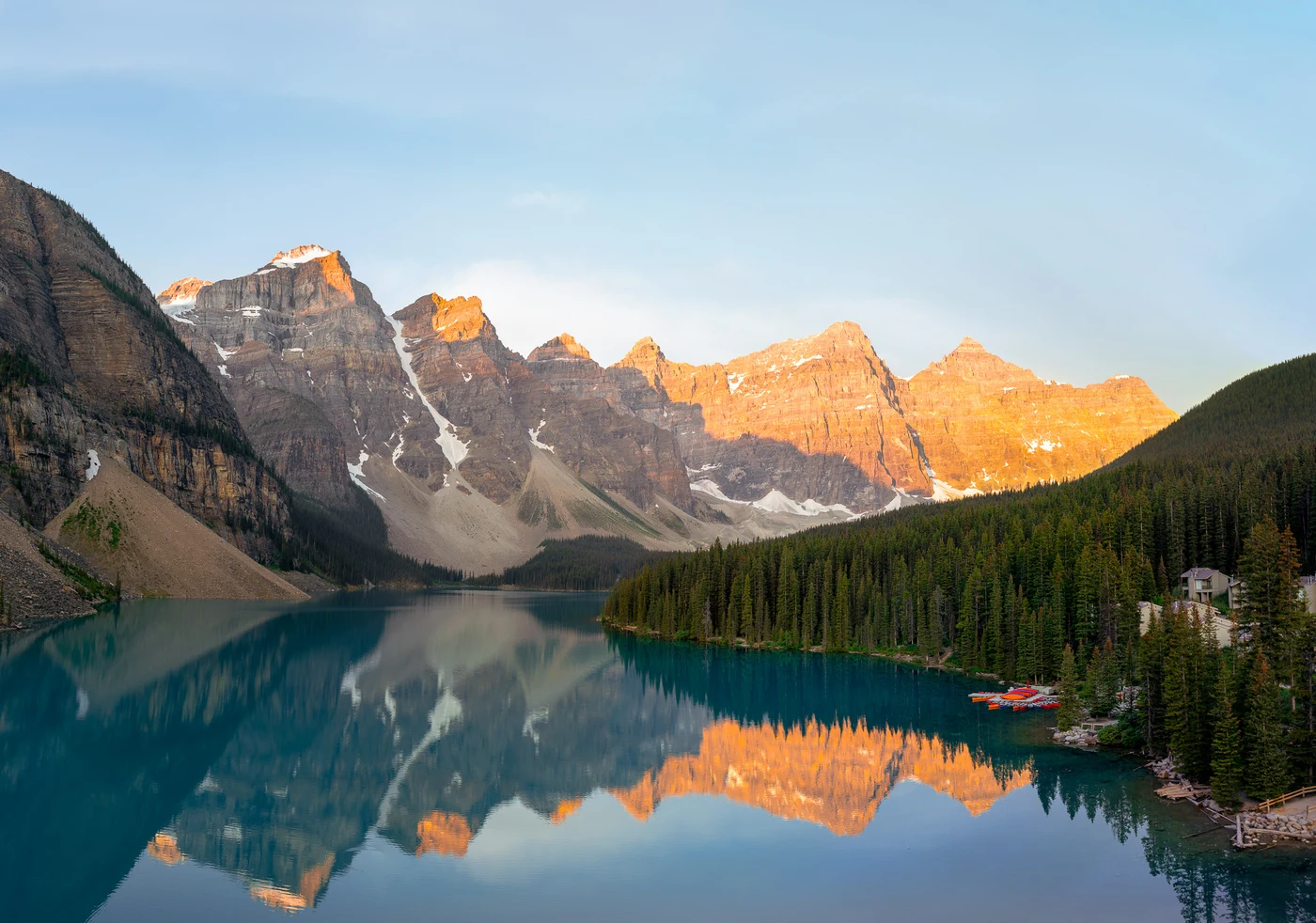Moraine preset example after editing