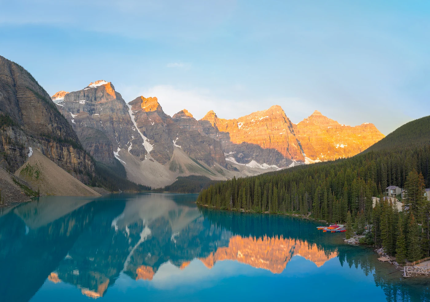 Moraine preset example before editing